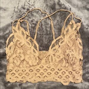 Free People Lace Crochet Bralette